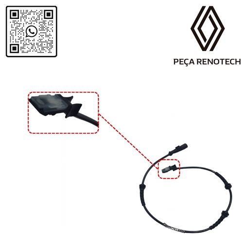 RN 419177-X 479101292R SENSOR DO ABS DIANT. DIRESQ LOG ISAN I 07-14 3